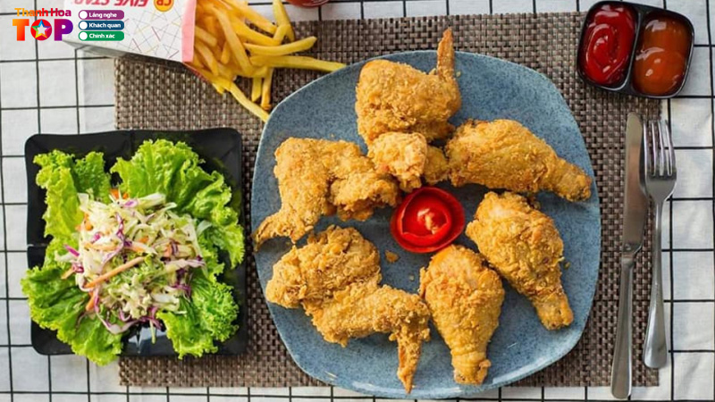 Top 6 quán gà rán Thanh Hóa cực