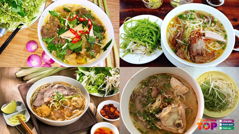 Top 8 quán bún bò Huế tại Thanh Hóa đậm đà, hấp dẫn